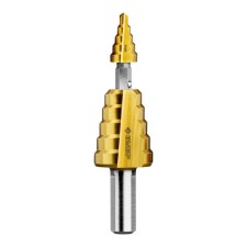 Castster drill 29673-4-35, stepped, 2-modular, p6M5, coating NIT, D = 4-12/16-35
