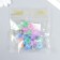 Beads for creativity plastic "Ring - Broken Glass" set 20 grams 0.9x1.4x1.4 cm