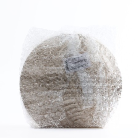 Vase for flowers decorative "sheet", white, 19.5 x 20.7 x 3 cm-3