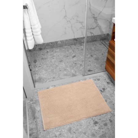 Senfoni rug, size 50x70 cm, dark beige color-1