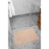 Senfoni rug, size 50x70 cm, dark beige color