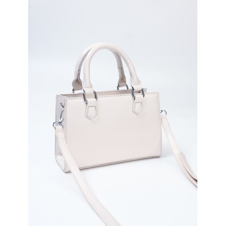 Female bag, 20*8*14, lightning departure, belt lengths, white-4