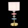 Evoluce bedside lamp. Sle1117-204-01. Attic. 1x40 W, E14, 22x22x45 cm, golden color
