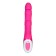Vibrator with a nalone wave clitoris stimulant, pink color, 26 cm