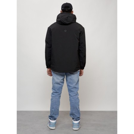 Male spring jacket, size 52, black color-10
