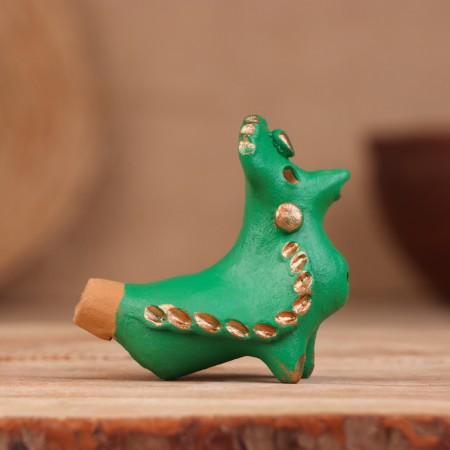 Abashevskaya toy "Pava", 5x3x5 cm, Vorozheikin V.A.-3