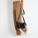 Bag Cross-Bodi with a zipper, black color