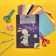 Cardboard of color A4 10 sheets, 20 colors, bilateral, shared, 190 g/m2, mix