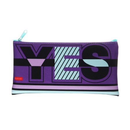 Penal soft, 1 department, 110 x 205 mm, flat, Hatber, Yes, purple npk_18088-1