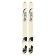 Hunting wood-plastic skis, 175 cm, with a notch