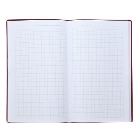 The weekly low -up A5, 64 sheets, on the stitch, an integral cover of artificial leather, burgundy-2