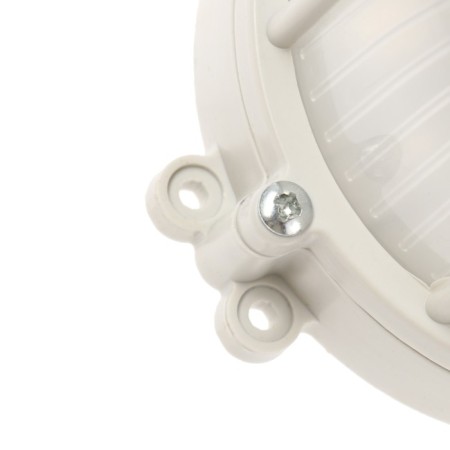 LED LEC lamp, 6 W, IP54, 6500K, 220V, oval, plastic, white-2