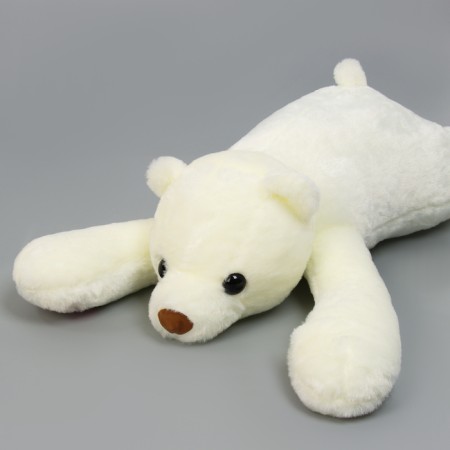 Soft toy "Bear", 60 cm, white color-1