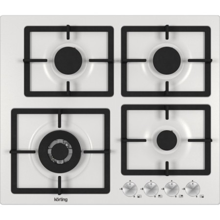 Körting Hog Hon Hon HG 697 CTW, gas, 4 burners, 59 cm, white