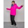 Ski suit female, size 50, pink color