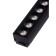 Trick lamp, series "Flat" FTL-003, 12W, 48V, 4000K, IP20, 260mm, black
