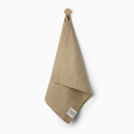 Ethel towel Kitchen 40x73 cm, col. Beige, 100% HL, sarzha 250 g/m2