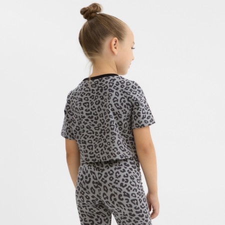 T-shirt Baby shortened KAFTAN TRENDY GREY, R.36 (134-140)-4
