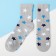 Nosk children's kaftan "stars", size 18-20, gray color