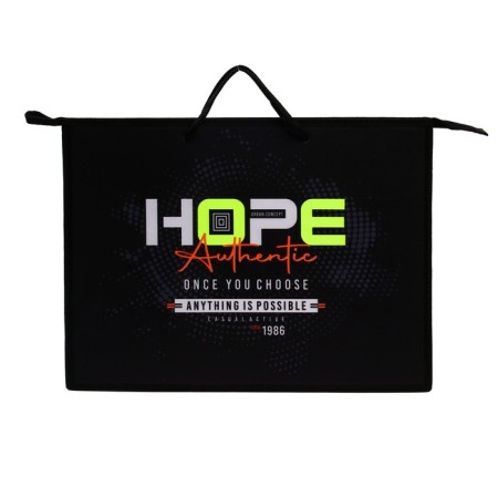 Folder for drawings and drawings A3, 470 x 345 x 50 mm, handles, plastic/textiles, lightning from above, pr 3 -20 hope 70587