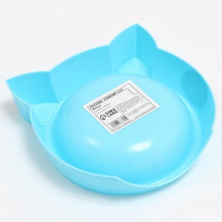 Bowl "cat ears" 200 ml, 15 x 3.7 cm, blue-2
