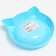 Bowl "cat ears" 200 ml, 15 x 3.7 cm, blue