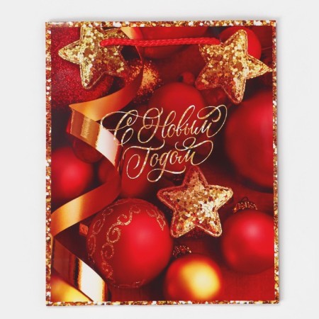 New Year's laminated gift packet "Complete New Year", ML 21 x 25 x 8 cm-6