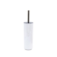 ALBA toilet brush, white/chrome color