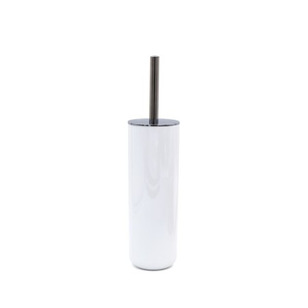 ALBA toilet brush, white/chrome color