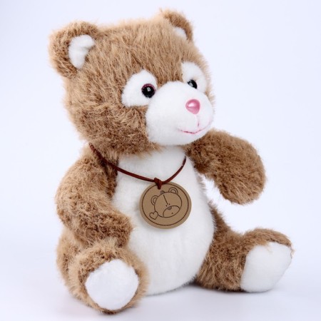 Soft toy "Little Friend", bear, brown color-3