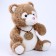 Soft toy "Little Friend", bear, brown color
