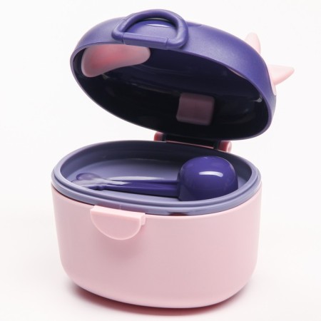 Container for storing baby food 330 ml., Pink color-2