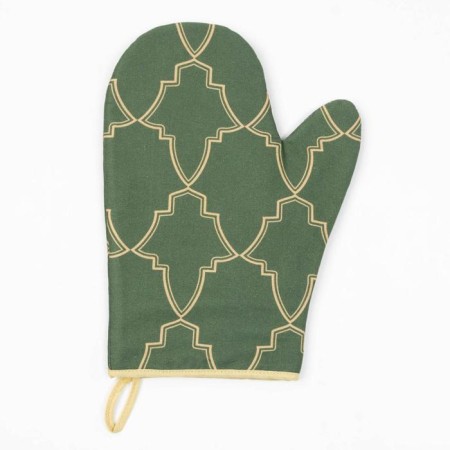 Set "Gold Ornament" mittens-seging 20x28cm, seize 19x19cm, 100% HL, Vatin 250g/m2-2