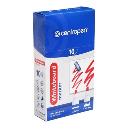 Board of 5.0 mm centropen 8559, line 2.5 mm, blue color-6