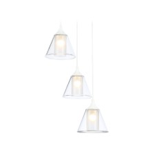 Suspended Ambrella Light, Modern, TR3553, 3HE27, white color
