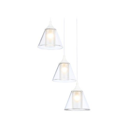 Suspended Ambrella Light, Modern, TR3553, 3HE27, white color