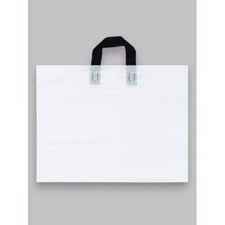 Package with a loop handle white 45 x 35 x 8 cm 80 μm