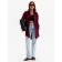 Women's shirt (1), minku, burgundy color, rr 40
