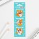 Magnetic bookmarks on the Corgi Books, 3 pcs.
