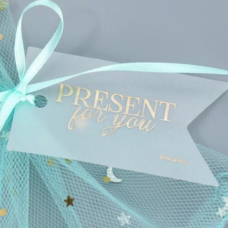 Gift bag from tulle "pistachi", 10 x 12 cm +/- 1.5 cm-5