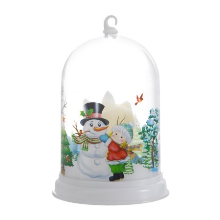 Nightlight "New Year's candle" LED from batteries 3haaa 9x9x12.5 cm Risalux-6