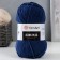 Yarn "Jeans Plus" 55% cotton, 45% acrylic 160m/100g (54 blue)