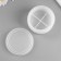 Mold Silicon "Casket. Relief" with a lid 10.7x10.7x5.6 cm