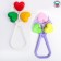 A rattle on the stick "hearts", species mix