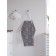 Apron kitchen with a photo print "Spring flowers", adjustable, size OS