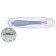 Spoon silicone nursery on a suction cup, in a container, blue color