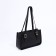 Bag Female Tout with zipper, black color