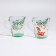 Gift set of New Year's mugs of glass "Curvat and comfort!", 2 pcs