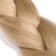 Zumba Kanecalon is monophonic, corrugated, 60 cm, 100 g, blond color
