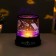 Night-design "Luno Road" LED USB/from batteries black 10.8x10.8x1.5 cm Risalux